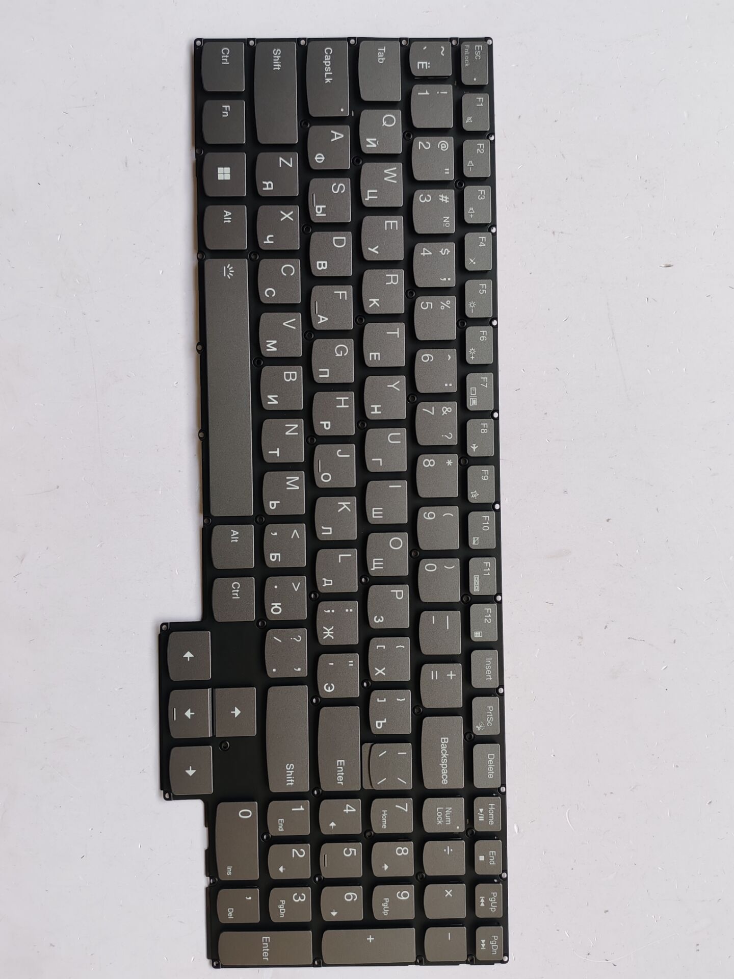 Picture of New Replacement Laptop Keyboard For LENOVO Y9000X 2021/Y750-15/S7-16ARHA7 Grey Backlit RU Layout